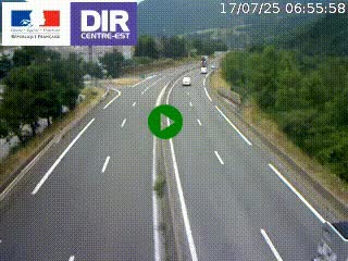 <h2>Caméra sur la Nationale 90 (N90) à La Léchère, en direction et à proximité d'Albertville</h2>