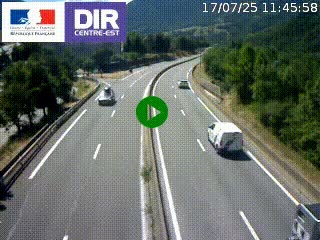 <h2>Caméra sur la Nationale 90 (N90) à La Léchère, en direction et à proximité d'Albertville</h2>