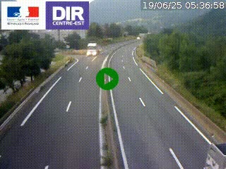 <h2>Caméra sur la Nationale 90 (N90) à La Léchère, en direction et à proximité d'Albertville</h2>