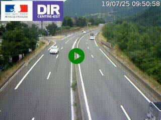 <h2>Caméra sur la Nationale 90 (N90) à La Léchère, en direction et à proximité d'Albertville</h2>
