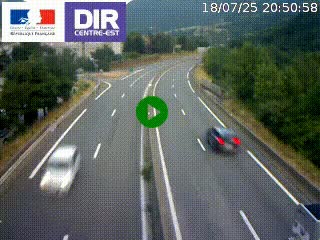 <h2>Caméra sur la Nationale 90 (N90) à La Léchère, en direction et à proximité d'Albertville</h2>