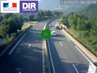 <h2>Caméra sur la Nationale 90 (N90) à La Léchère, en direction et à proximité d'Albertville</h2>