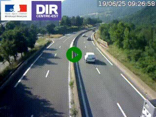 <h2>Caméra sur la Nationale 90 (N90) à La Léchère, en direction et à proximité d'Albertville</h2>