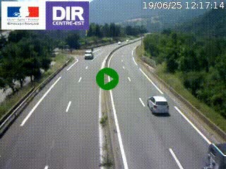<h2>Caméra sur la Nationale 90 (N90) à La Léchère, en direction et à proximité d'Albertville</h2>