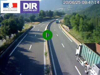 <h2>Caméra sur la Nationale 90 (N90) à La Léchère, en direction et à proximité d'Albertville</h2>