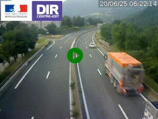 <h2>Caméra sur la Nationale 90 (N90) à La Léchère, en direction et à proximité d'Albertville</h2>