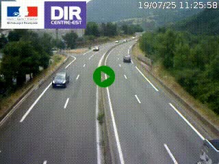 <h2>Caméra sur la Nationale 90 (N90) à La Léchère, en direction et à proximité d'Albertville</h2>