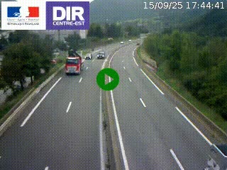 <h2>Caméra sur la Nationale 90 (N90) à La Léchère, en direction et à proximité d'Albertville</h2>