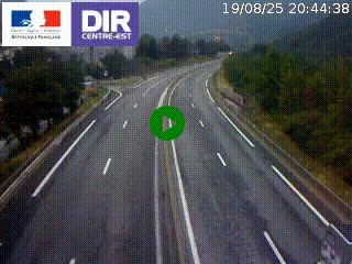 <h2>Caméra sur la Nationale 90 (N90) à La Léchère, en direction et à proximité d'Albertville</h2>