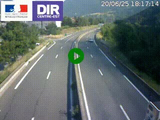 <h2>Caméra sur la Nationale 90 (N90) à La Léchère, en direction et à proximité d'Albertville</h2>