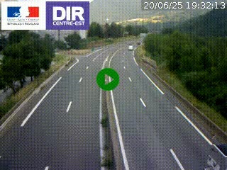 <h2>Caméra sur la Nationale 90 (N90) à La Léchère, en direction et à proximité d'Albertville</h2>