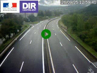 <h2>Caméra sur la Nationale 90 (N90) à La Léchère, en direction et à proximité d'Albertville</h2>