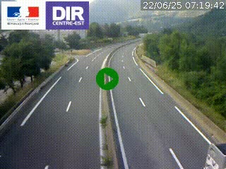 <h2>Caméra sur la Nationale 90 (N90) à La Léchère, en direction et à proximité d'Albertville</h2>