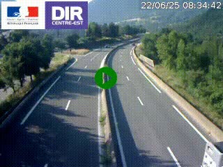 <h2>Caméra sur la Nationale 90 (N90) à La Léchère, en direction et à proximité d'Albertville</h2>
