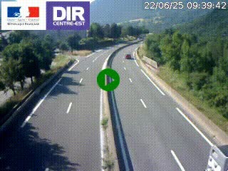 <h2>Caméra sur la Nationale 90 (N90) à La Léchère, en direction et à proximité d'Albertville</h2>