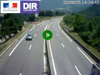 <h2>Caméra sur la Nationale 90 (N90) à La Léchère, en direction et à proximité d'Albertville</h2>
