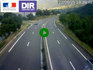 <h2>Caméra sur la Nationale 90 (N90) à La Léchère, en direction et à proximité d'Albertville</h2>