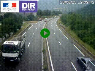 <h2>Caméra sur la Nationale 90 (N90) à La Léchère, en direction et à proximité d'Albertville</h2>