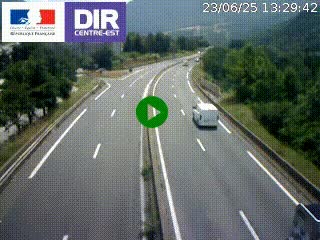 <h2>Caméra sur la Nationale 90 (N90) à La Léchère, en direction et à proximité d'Albertville</h2>