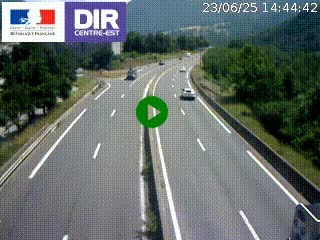 <h2>Caméra sur la Nationale 90 (N90) à La Léchère, en direction et à proximité d'Albertville</h2>