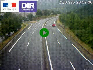 <h2>Caméra sur la Nationale 90 (N90) à La Léchère, en direction et à proximité d'Albertville</h2>