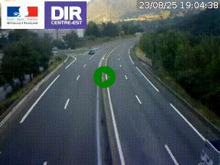 <h2>Caméra sur la Nationale 90 (N90) à La Léchère, en direction et à proximité d'Albertville</h2>