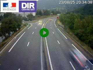 <h2>Caméra sur la Nationale 90 (N90) à La Léchère, en direction et à proximité d'Albertville</h2>