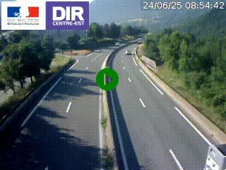 <h2>Caméra sur la Nationale 90 (N90) à La Léchère, en direction et à proximité d'Albertville</h2>