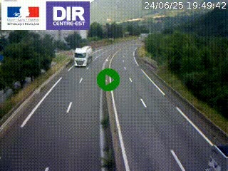 <h2>Caméra sur la Nationale 90 (N90) à La Léchère, en direction et à proximité d'Albertville</h2>