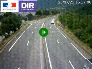 <h2>Caméra sur la Nationale 90 (N90) à La Léchère, en direction et à proximité d'Albertville</h2>