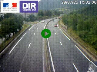 <h2>Caméra sur la Nationale 90 (N90) à La Léchère, en direction et à proximité d'Albertville</h2>