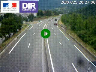 <h2>Caméra sur la Nationale 90 (N90) à La Léchère, en direction et à proximité d'Albertville</h2>