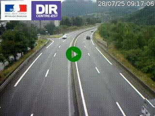 <h2>Caméra sur la Nationale 90 (N90) à La Léchère, en direction et à proximité d'Albertville</h2>
