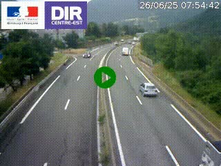 <h2>Caméra sur la Nationale 90 (N90) à La Léchère, en direction et à proximité d'Albertville</h2>