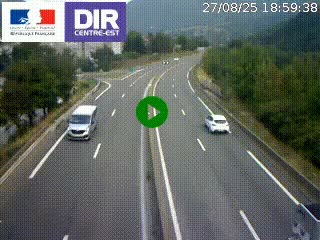 <h2>Caméra sur la Nationale 90 (N90) à La Léchère, en direction et à proximité d'Albertville</h2>