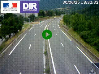 <h2>Caméra sur la Nationale 90 (N90) à La Léchère, en direction et à proximité d'Albertville</h2>