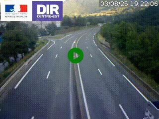 <h2>Caméra sur la Nationale 90 (N90) à La Léchère, en direction et à proximité d'Albertville</h2>