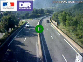 <h2>Caméra sur la Nationale 90 (N90) à La Léchère, en direction et à proximité d'Albertville</h2>