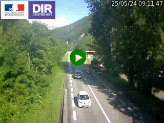 <h2>Web cam trafic à Vizille sur la nationale N85 en direction de Grenoble et en provenance de Briançon</h2>