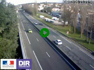 <h2>Webcam routière à Le Chambon-Feugerolles sur la RN88 entre Firminy et Saint-Etienne</h2>