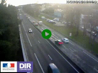 <h2>Webcam routière à Le Chambon-Feugerolles sur la RN88 entre Firminy et Saint-Etienne</h2>