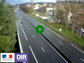 <h2>Webcam routière à Le Chambon-Feugerolles sur la RN88 entre Firminy et Saint-Etienne</h2>