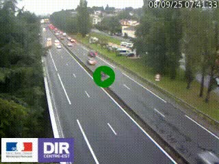 <h2>Webcam routière à Le Chambon-Feugerolles sur la RN88 entre Firminy et Saint-Etienne</h2>