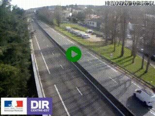 <h2>Webcam routière à Le Chambon-Feugerolles sur la RN88 entre Firminy et Saint-Etienne</h2>