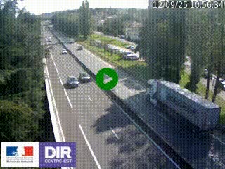 <h2>Webcam routière à Le Chambon-Feugerolles sur la RN88 entre Firminy et Saint-Etienne</h2>