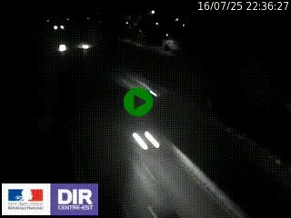 Webcam routière à Le Chambon-Feugerolles sur la RN88 entre Firminy et Saint-Etienne