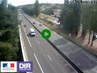 <h2>Webcam routière à Le Chambon-Feugerolles sur la RN88 entre Firminy et Saint-Etienne</h2>