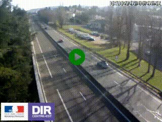 <h2>Webcam routière à Le Chambon-Feugerolles sur la RN88 entre Firminy et Saint-Etienne</h2>