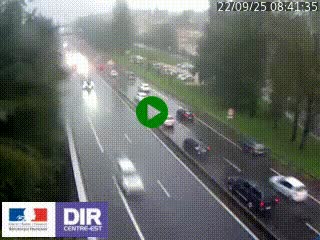 <h2>Webcam routière à Le Chambon-Feugerolles sur la RN88 entre Firminy et Saint-Etienne</h2>