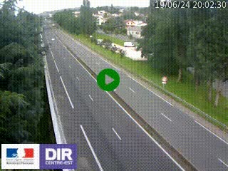 <h2>Webcam routière à Le Chambon-Feugerolles sur la RN88 entre Firminy et Saint-Etienne</h2>